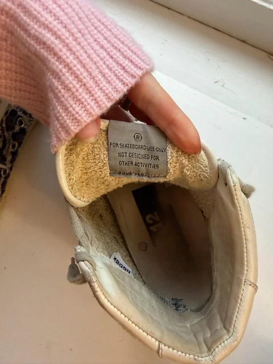 RARE Golden Goose Leopard Print High-Top Sneakers - Picture 7 of 8